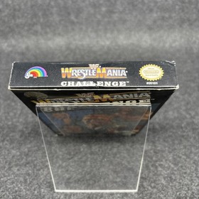 WWF WrestleMania Challenge (NES) - Authentic CIB Great Condition