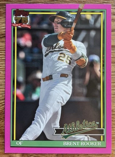 2026 Topps Series 2 Brent Rooker Pink (RAW)