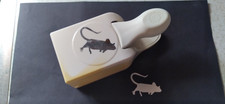 Martha Stewart Jumbo Halloween Mouse/Rat Paper Punch, 1 3/4  2009 Retired