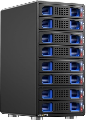 External Hard Drive Dock 8 Bay USB 3.0 Cooling System