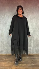 Mädchenglück Kleid mit Tüllabschluss in Sc...