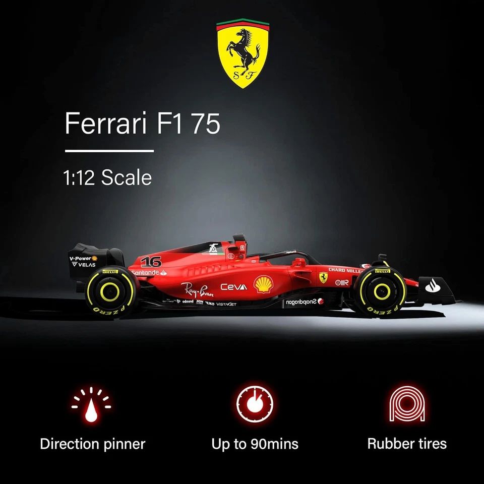 Ready-to-Run Ferrari F1 75 Remote Control - Image 4 of 4
