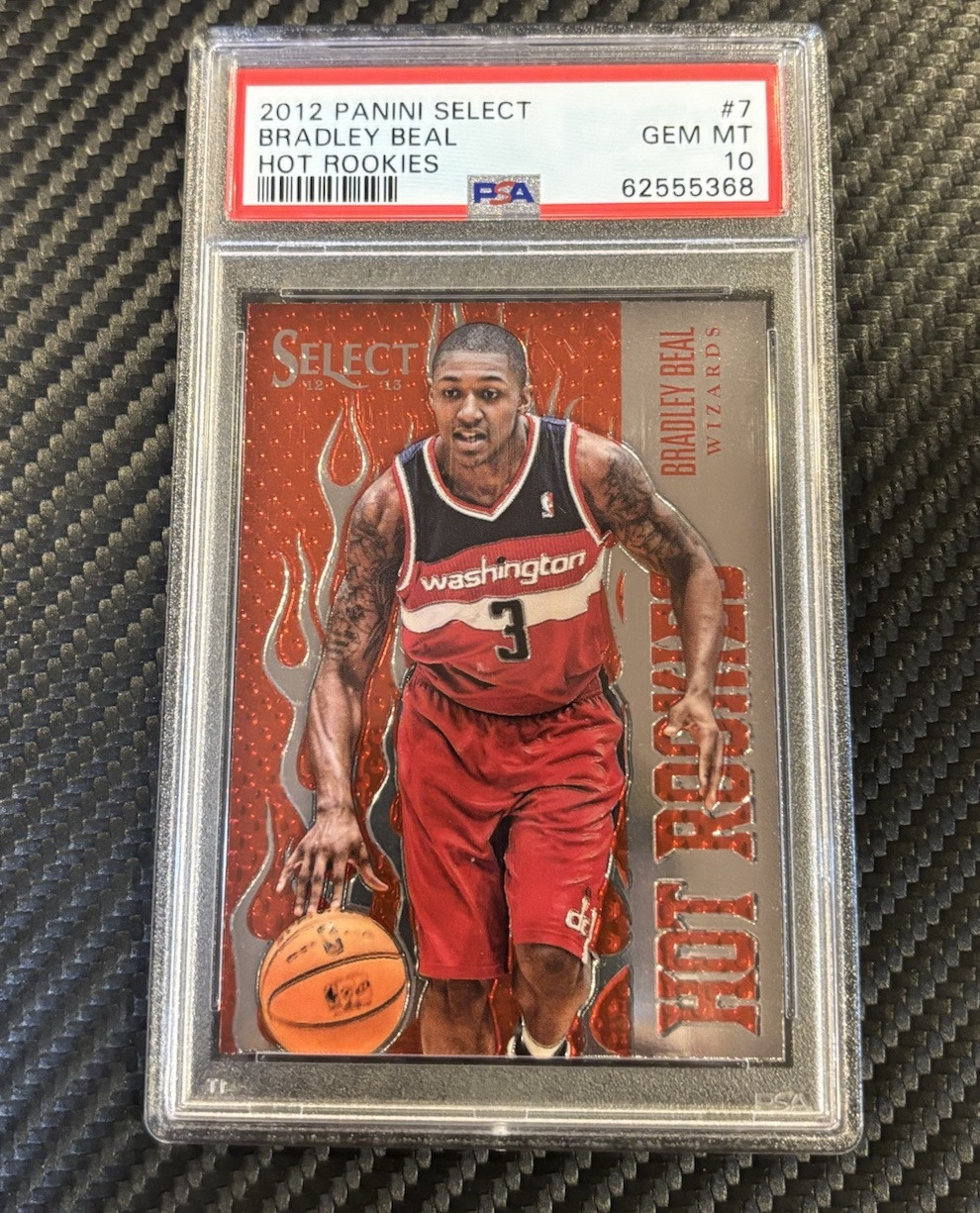 2012-13 Panini Select Hot Rookies Bradley Beal Rookie👑 PSA 10 Low Pop 💎