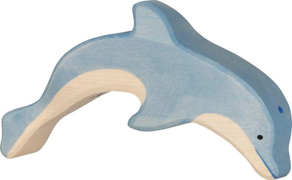 Delfin, Springend | Ca. 16,5 X 2,8 X 9 Cm, Holz, Per StüCk | Deutsch | 2025-image