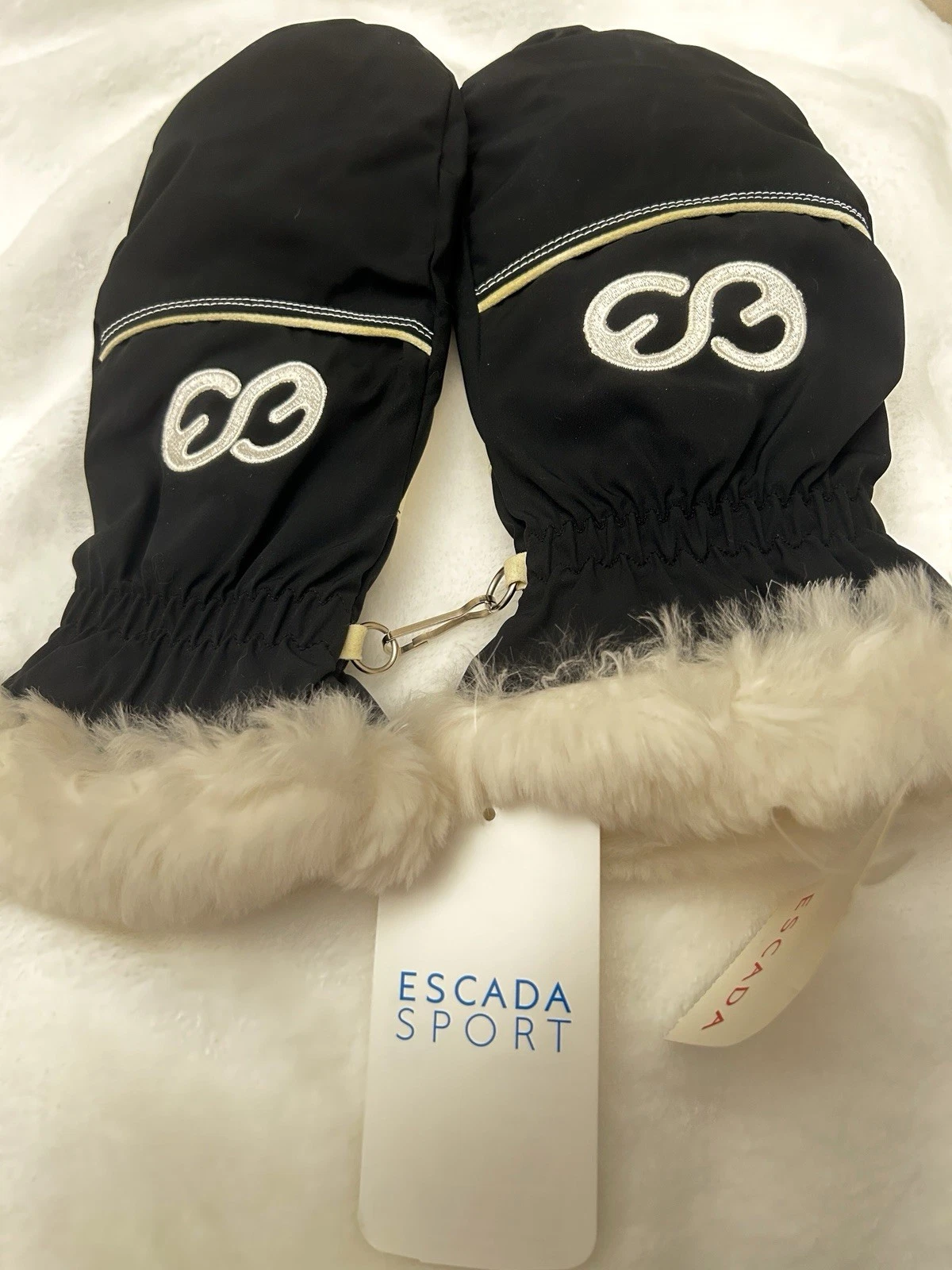 Vintage ESCADA Sports Ski Gloves, Snow Gloves Mittens.