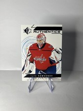 2018-19 Upper Deck SP Rookie Authentics Ilya Samsonov RC Card# 116. rookie card picture