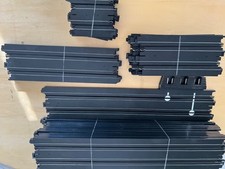 AFX HO Scale Straight Track Lot 1/15" Term. 12/15", 2/9", 8/6", 6/3" New 29 Pcs.