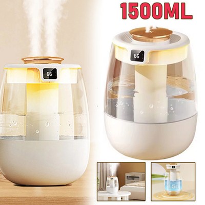 Humidifiers for Bedroom Large Room, Ultrasonic Cool Mist Humidifier Top Fill