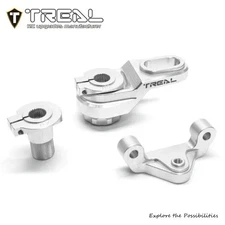 TRLX003YM4P1R ALUMINUM SERVO HORN 25T/23T SPRING DESIGN FOR PROMOTO SILVER