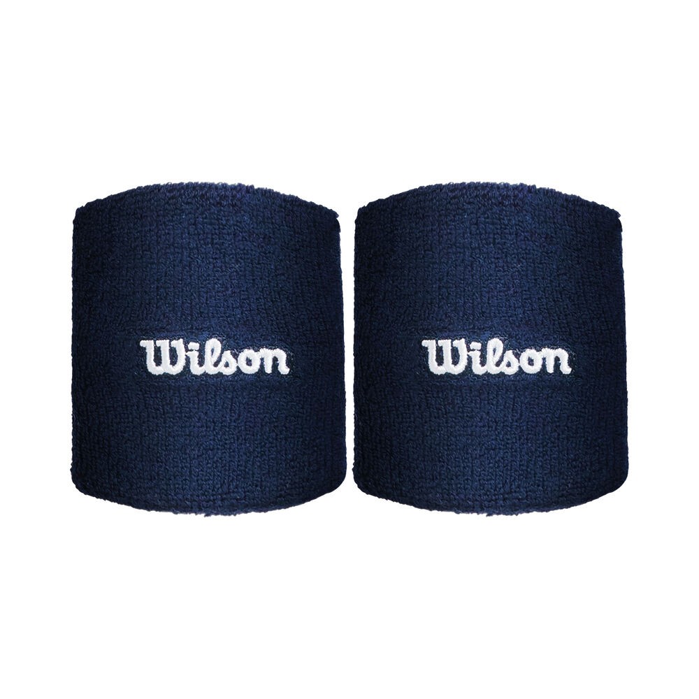 Браслеты с логотипом Wilson Unisex U Terry Классические темно-синие браслеты Schweiband dunkelblau 2690₽