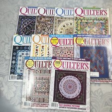 Vintage Quilters Newsletter Magazine 2005 Complete Year Lot Of 10