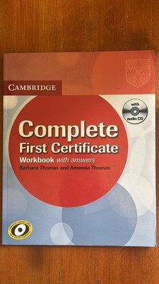 Komplettes erstes Zertifikat - Arbeitsbuch mit Antworten - MIT CD - CAMBRIDGE
