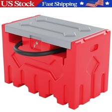 52 Gallon Portable Diesel Tank ,Diesel Fuel Tank ,w/ 12V Electric Transfer Pump