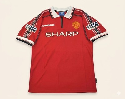 Manchester United 1998-99 Home Beckham #7 Classic Soccer Jersey