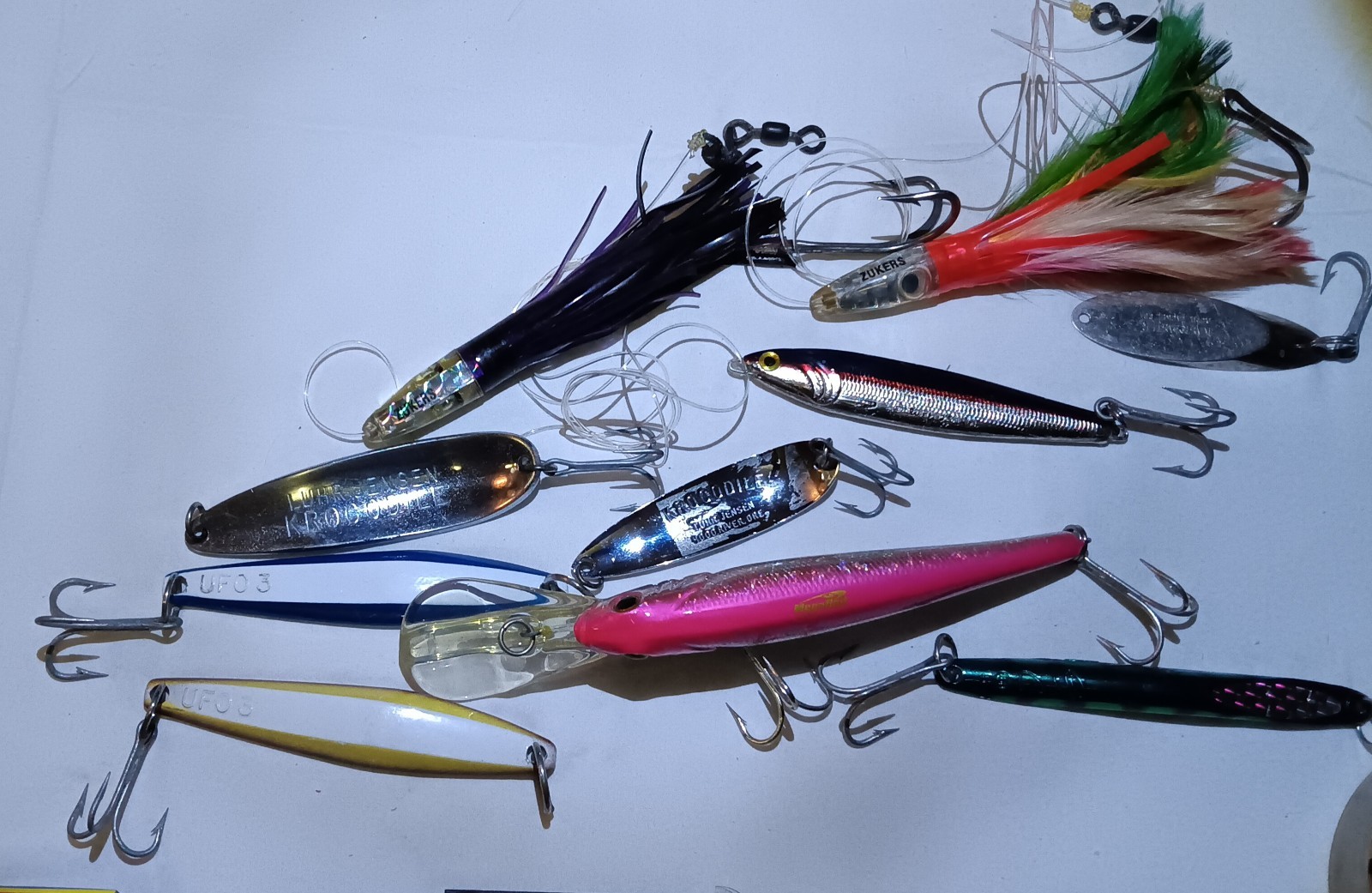 Saltwater Bottom Rock Fishing Lures Jigs Spoons Rigs Tackle Assist Hooks Lot  - Image 3