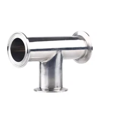 19-108Mm 0.5" 0.75" 1" 1.5" 2" 2.5" 3“” 4" Tri Clamp Tee 3 Ways SUS 304 316L St