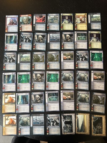 Lord of the Rings TCG CCG LOTR LOT of 42x Cards Card Game + Promo