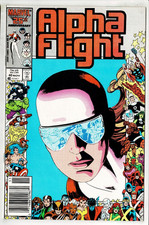 Alpha Flight 39 (Marvel 1986) Avengers crosso...