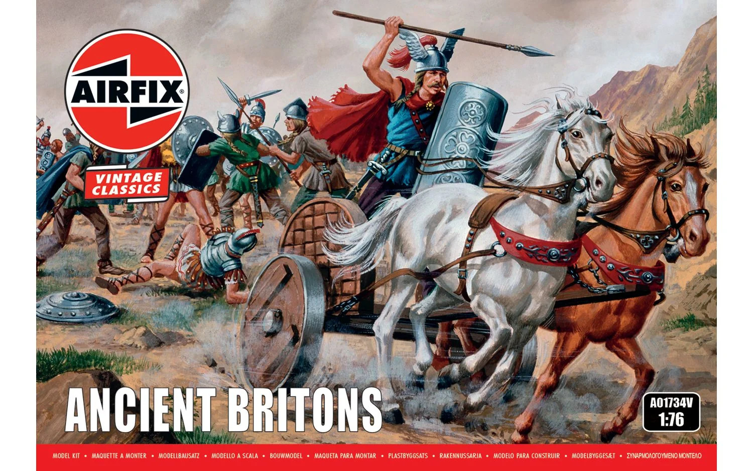 Airfix A01734V Ancient Britons 1:76 Scale Kit - Image 2