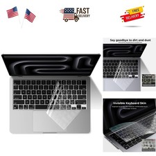 Keyboard Cover Skin Ultra Thin Protector, Compatible with M5 MacBook Pro 14" ...