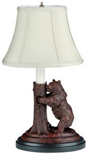 Enchanting Hand-Cast Bear Lamp by OK Casting โ USA Made