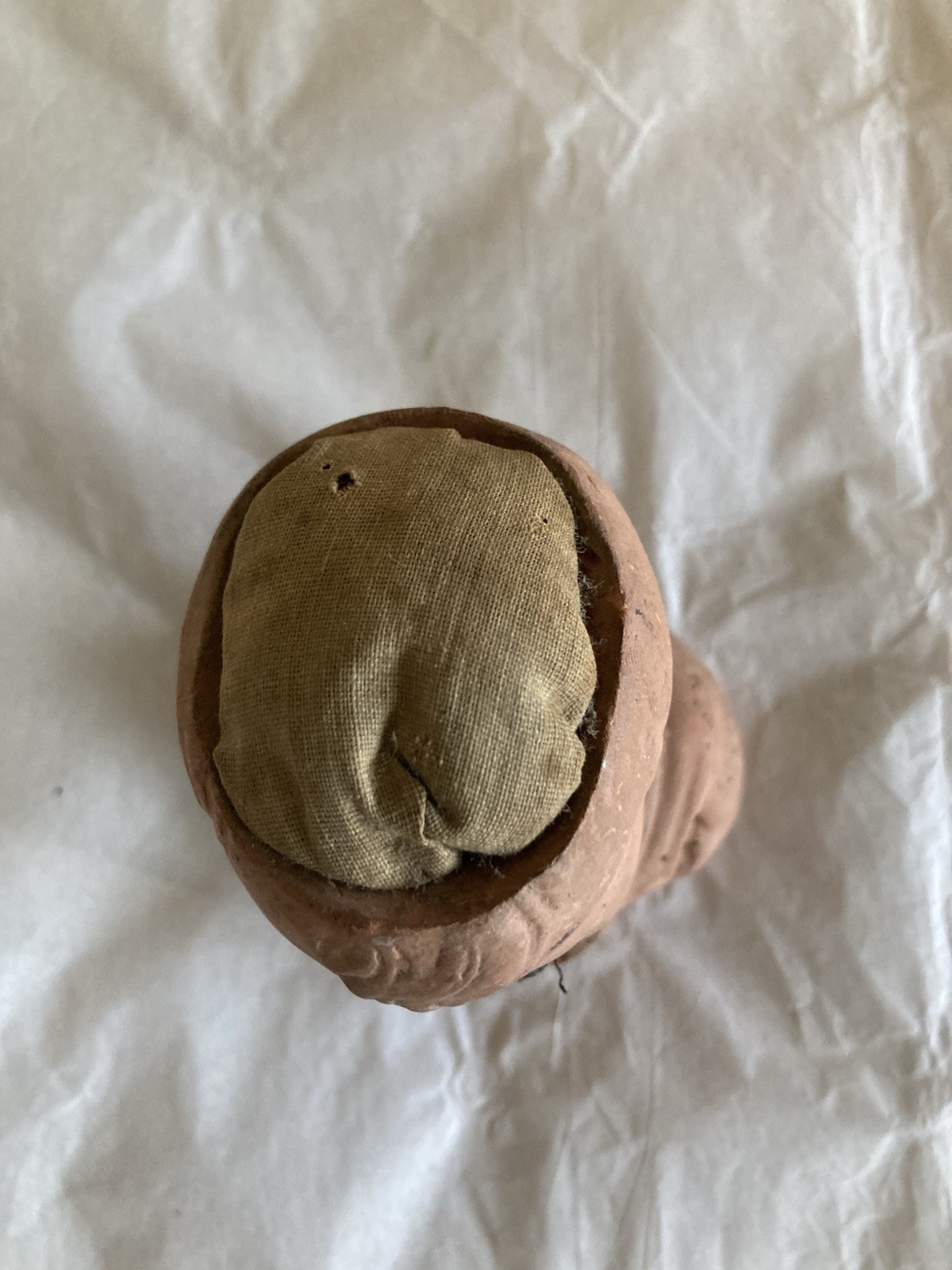 Antique Rare GEORGES DREYFUS Paris 1900 Couture/Limoges Earthenware Needle Spike