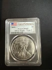 2021 American Silver Eagle $1 PCGS MS69 First Strike Type 1 Silver Coin