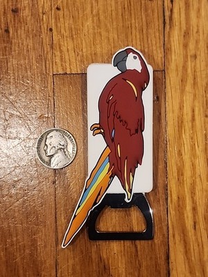 Margaritaville Crocs Bottle Opener Parrot Jibbit Jibbitz Shoe Charm Jimmy Buffet
