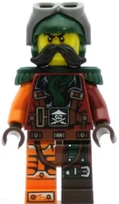 LEGO Ninjago Minifigure Flintlocke (Genuine)