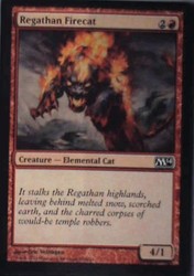 Regathan Firecat - Magic 2014 (M14) #150 Common