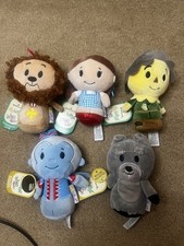 New Itty Bittys Hallmark Wizard Of Oz Toy Bundle x 5 Original Tags & Price Label
