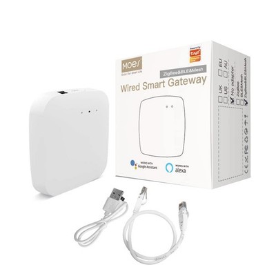 MOES Tuya Smart ZigBee Gateway Multi-Mode BLE WLAN 2,4 GHz Mesh Hub