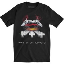Men's Metallica Master of Puppets European Tour '86. (Back Print) Slim Fit
