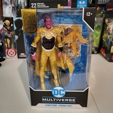Sinestro Parallax DC Multiverse Green Lantern Figure Mcfarlane Gold Label