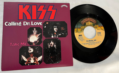 KISS Calling Dr. Love / Take Me Single Box Set Picture Sleeve Vinyl Ace Germany