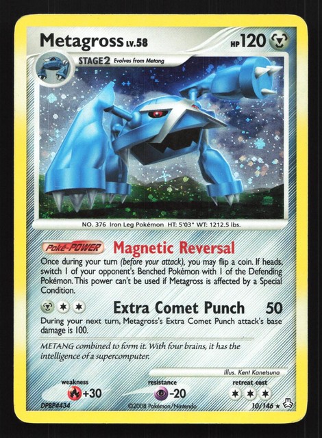 Metagross [Holo] #10 (Legends Awakened (2008))