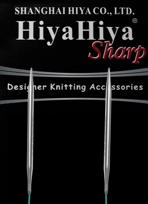 HiyaHiya SHARP 16'' Stainless Steel Circular Knitting Needles, Choose Size