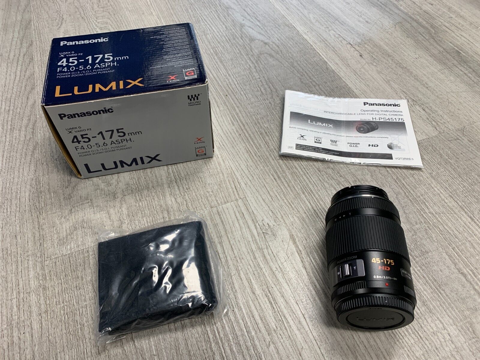 Panasonic Lumix G X Vario PZ 45-175mm f/4-5.6 ASPH. POWER O.I.S.