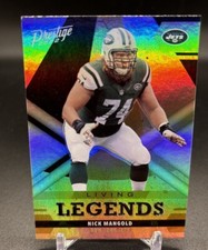 2022 Prestige Football Living Legends #17 Nick Mangold - New York Jets