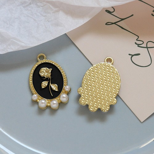 Custom Your Own Charms Earrings Fashion Charms Tiny Pendants Stud Ear Hook Gift - Picture 5 of 16
