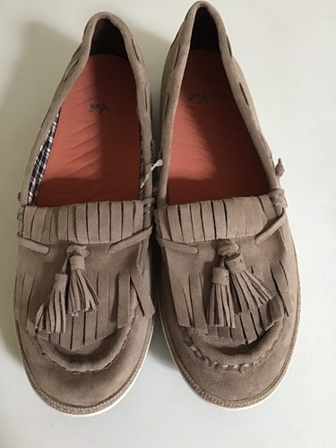 YUU Vermont Slip On Mocassin Shoes Flats Taupe Women’s Size 11 M NEW Without Box - Picture 4 of 10