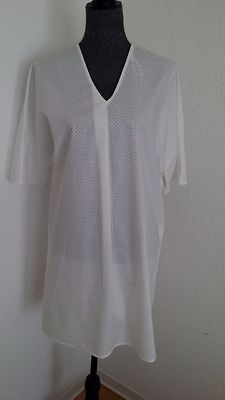 New chic ladies' top long blouse tunic by COS size 34 white New
