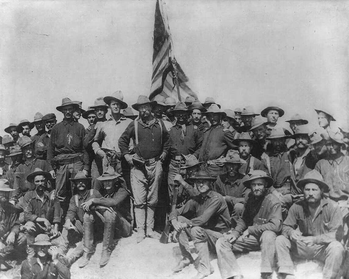 ROOSEVELT'S ROUGH RIDERS 8X10 PHOTO PICTURE US USA ARMY CALVARY SAN JUAN HILL