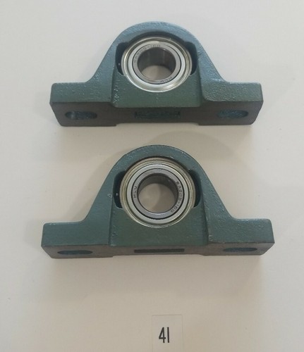 *PREOWNED* LOT OF 2 HYTROL P205H PILLOW BLOCK BEARING W/ SA205-16G ...