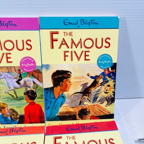 Enid Blyton The Famous Five 11 Exciting Adventures Book Set 11-21 Paperback - Picture 8 of 17