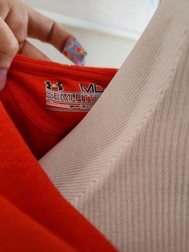 under armor clemson tigers orange zip-up jacket size medium - Picture 3 of 4
