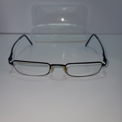 Randolph Engineering RE Italy Elite Eyeglass 52-21-140 Black Metal Frame Only