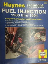 Haynes Techbook 2111 Fuel Injection 1986-1994 Repair Manual Domestic & Import
