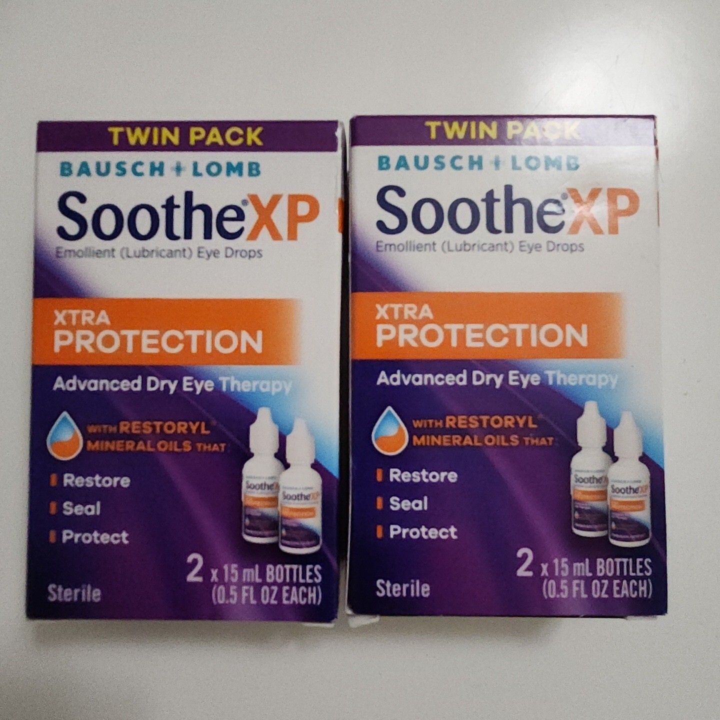 Bausch Lomb Soothe XP Xtra Protection Lubricant Eye Drop 0.5