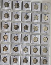 Complete Jefferson Nickel Proof Set 1990-2017 **Less than $1.60 per coin!**